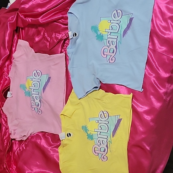 BARBIE CROPPED TSHIRT - Picture 1 of 8